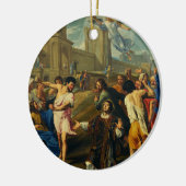 Das Martyrium von Saint Stephen Keramik Ornament (Links)