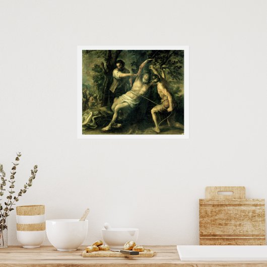 Das Martyrium von St. Bartholomäw 2 Poster (Küche)