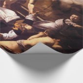 Das Martyrium von St Matthew durch Caravaggio 1600 Geschenkpapier (Ecke)