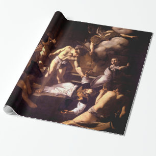 Das Martyrium von St Matthew durch Caravaggio 1600 Geschenkpapier