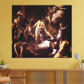 Das Martyrium von St. Matthew von Caravaggio 1600 Leinwanddruck (Insitu (Wohnzimmer))