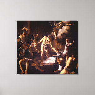 Das Martyrium von St. Matthew von Caravaggio 1600 Leinwanddruck