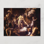 Das Martyrium von St. Matthew von Caravaggio 1600 Postkarte (Vorderseite)