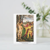Das Martyrium von St. Sebastian von Hans Baldung Postkarte (Stehend Vorderseite)