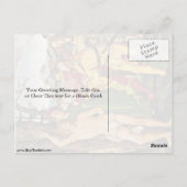 Das Martyrium von St. Sebastian von Hans Baldung Postkarte (Rückseite)