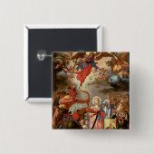 Das Martyrium von St Ursula, Anfang des 17. Button (Vorne & Hinten)