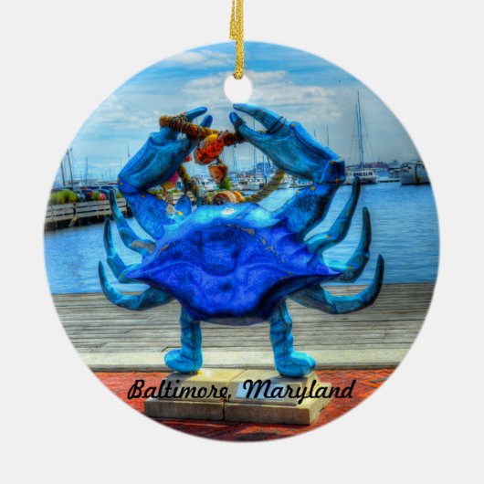 Das Maryland Blue Crab Ornament (Hinten)