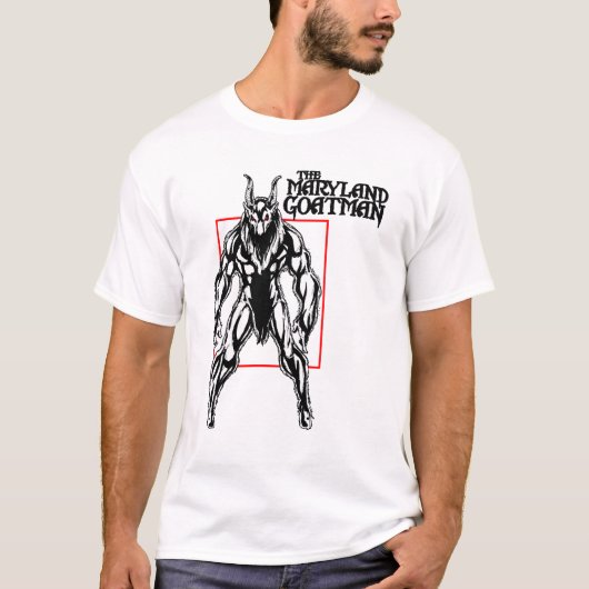 Das Maryland Goatman T-Shirt (Vorderseite)