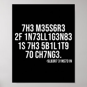 Das Maß an Intelligenz Kodierte Motivationswissens Poster