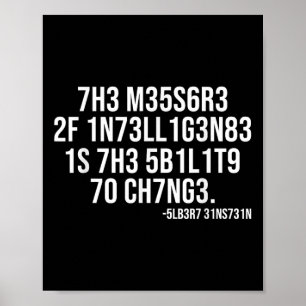 Das Maß an Intelligenz Kodierte Motivationswissens Poster