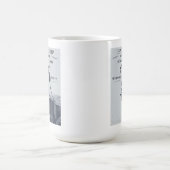 Das Maß einer Führungskraft Kaffeetasse (Mittel)