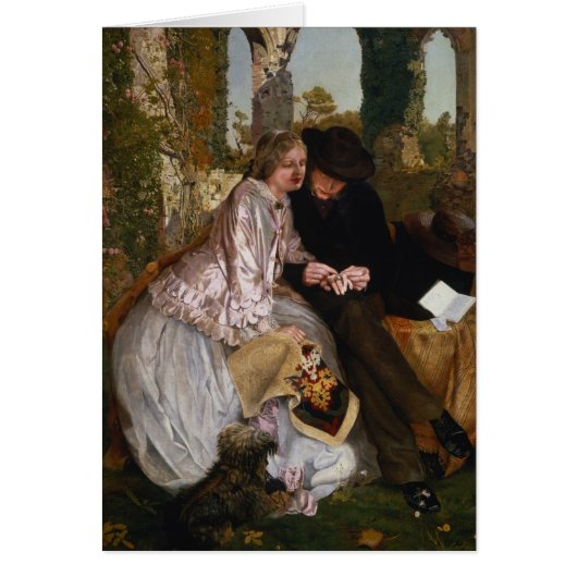 Das Maß für den Ehering, 1855 (Vorne)