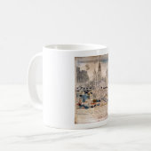 Das Massaker von Boston, Paul Revere King Street Kaffeetasse (Vorderseite Links)