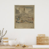 Das Massaker von Boston Poster (Küche)
