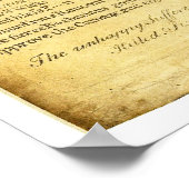 Das Massaker von Paul Revere in Boston Poster (Ecke)