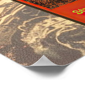 Das Massaker von Rio Grande Zombie Poster (Ecke)