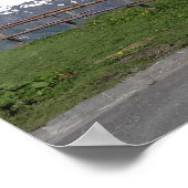 Das maßgeschneiderte Poster der Alpen (Ecke)