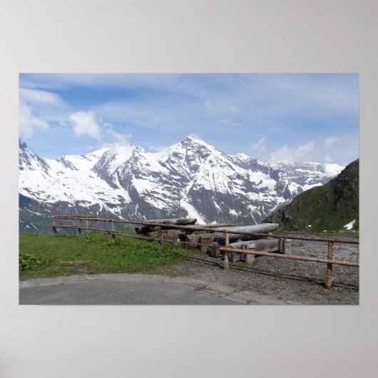 Das maßgeschneiderte Poster der Alpen (Vorne)