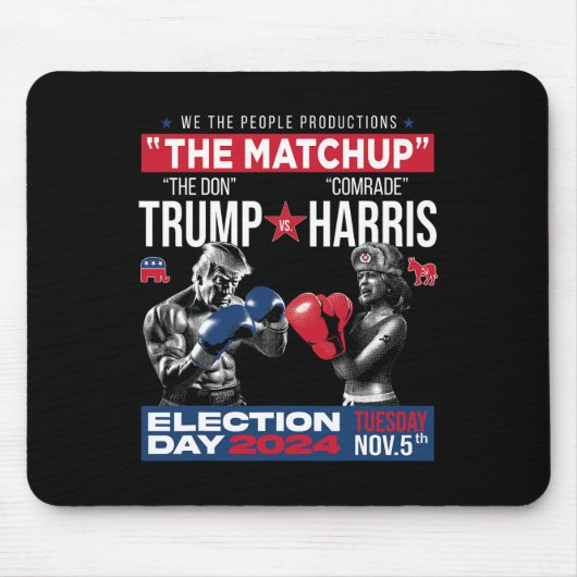 Das Matchup des Don und des Kameraden Harris - Pro Mousepad (Vorne)
