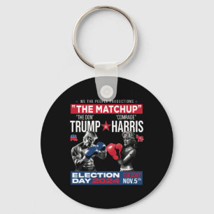 Das Matchup des Don und des Kameraden Harris - Pro Schlüsselanhänger