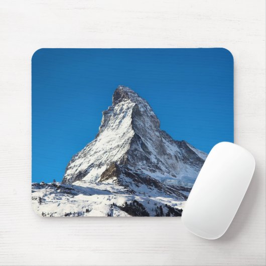 Das Matterhorn, die Schweiz Mousepad (Mit Mouse)