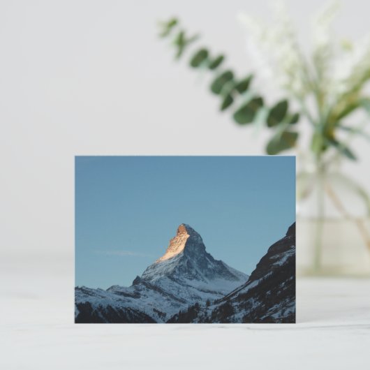 Das Matterhorn Postkarte (Stehend Vorderseite)