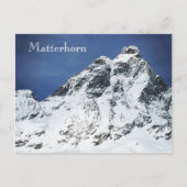 Das Matterhorn Postkarte (Vorderseite)