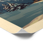 Das Matterhorn V02 Poster (Ecke)