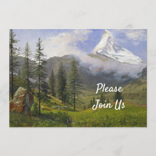 Das Matterhorn zum Geburtstag Einladung