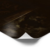 Das maurische Oberglanzplakat Poster (Ecke)