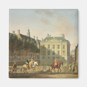 Das Mauritshuis vom Langevijverburg Magnet