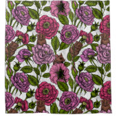 Das Mäuse-Party Duschvorhang (Vorderseite)