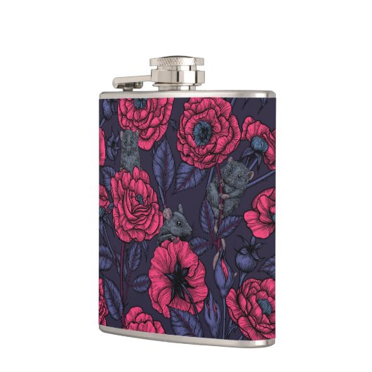 Das Mäuse-Party Flachmann (Links)