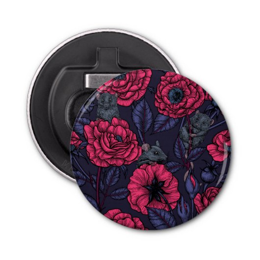 Das Mäuse-Party Flaschenöffner (Vorderseite)