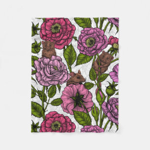 Das Mäuse-Party Fleecedecke