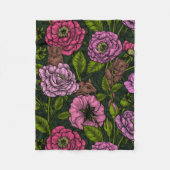 Das Mäuse-Party Fleecedecke (Vorderseite)