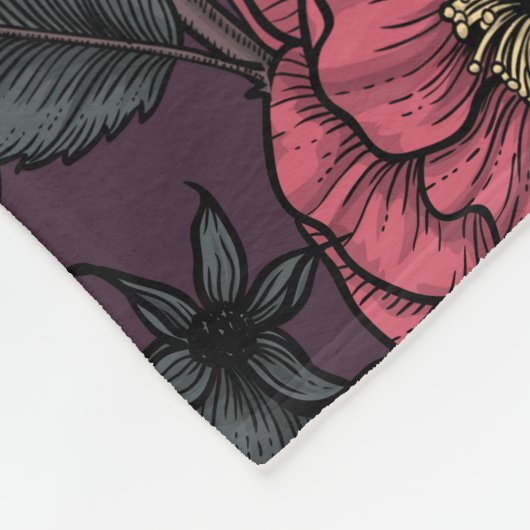 Das Mäuse-Party Fleecedecke (Ecke)