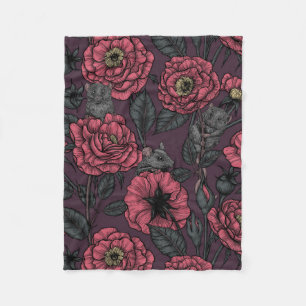 Das Mäuse-Party Fleecedecke