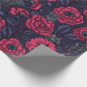 Das Mäuse-Party Geschenkpapier (Ecke)