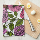 Das Mäuse-Party Geschirrtuch (Viertel Falte)