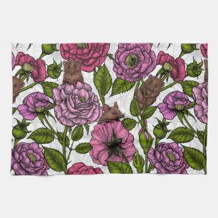 Das Mäuse-Party Geschirrtuch