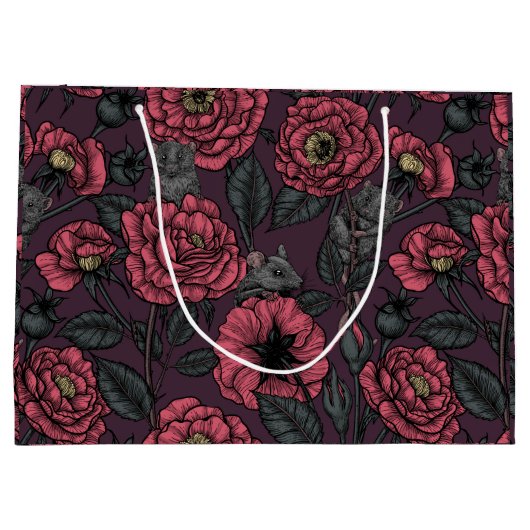 Das Mäuse-Party Große Geschenktüte (Rückseite)