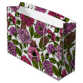 Das Mäuse-Party Große Geschenktüte (Rückseite Schrägansicht)