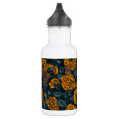 Das Mäuse-Party in Orange und Blau Edelstahlflasche (Rechts)