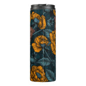 Das Mäuse-Party in Orange und Blau Thermosbecher (Rückseite)