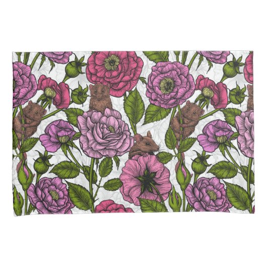 Das Mäuse-Party Kissenbezug (Vorderseite-Rechts)