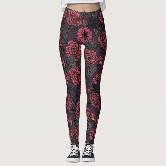Das Mäuse-Party Leggings (Vorderseite)