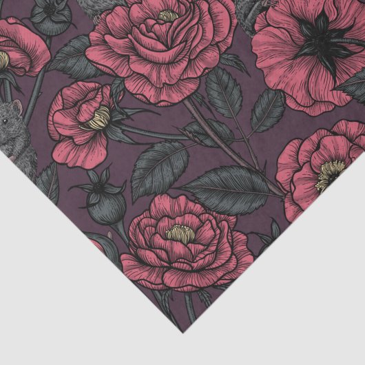 Das Mäuse-Party Seidenpapier (Ausschnitt)