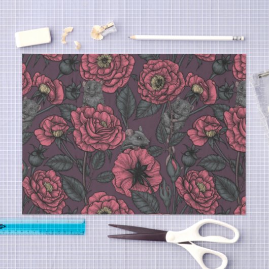 Das Mäuse-Party Seidenpapier (Handwerk)