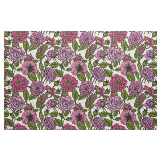 Das Mäuse-Party Stoff (Fat Quarter (45,7 x 55,9 cm))